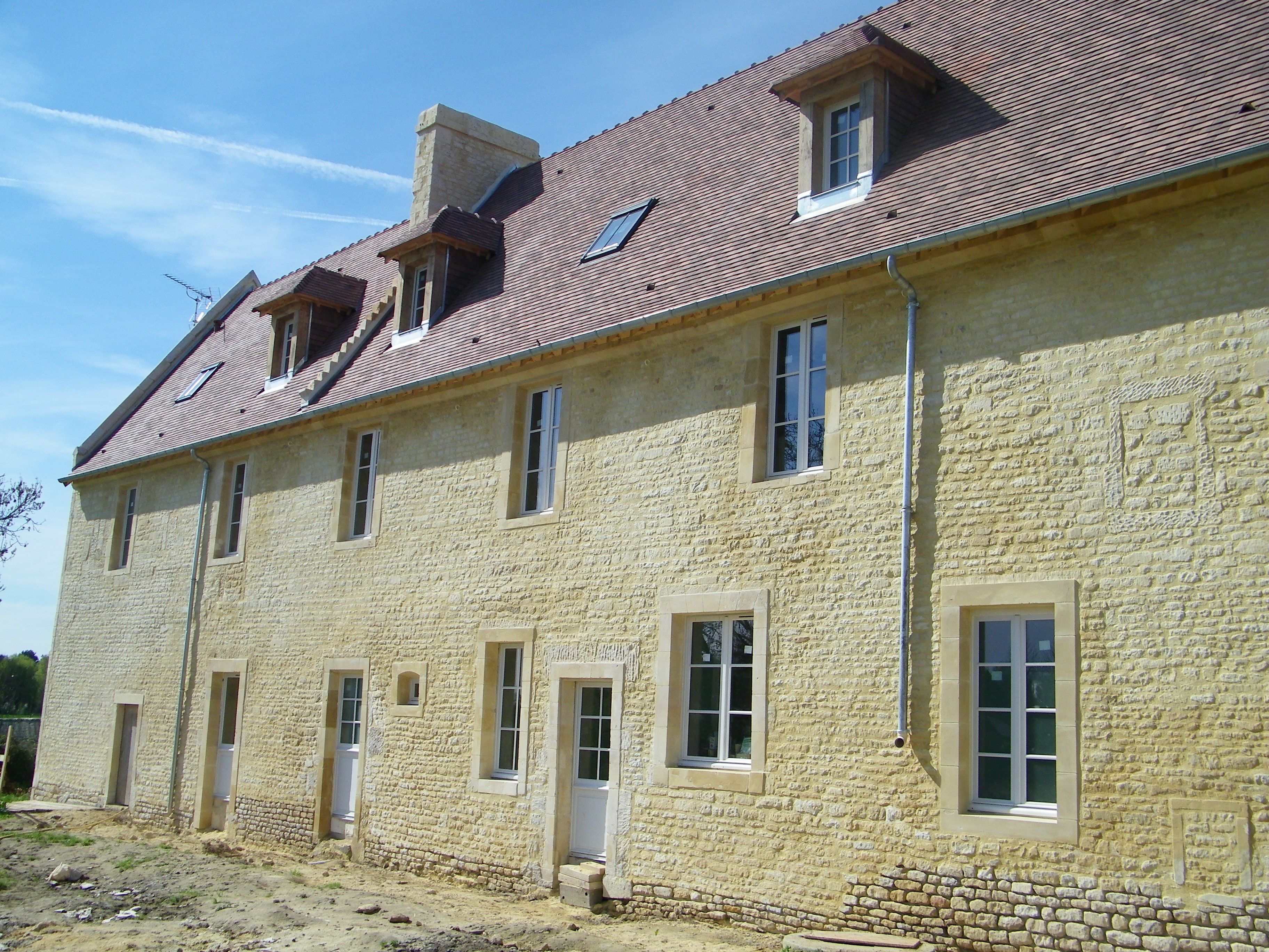 Réhabillitation de maison ancienne Ifs